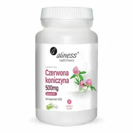 Czerwona Koniczyna Extrakt 8% 500 mg 90 Kapsułek - Aliness