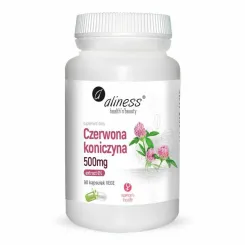 Czerwona Koniczyna Extrakt 8% 500 mg 90 Kapsułek - Aliness
