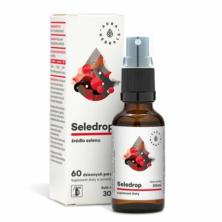 Seledrop Źródło Selenu 30 ml Aura Herbals