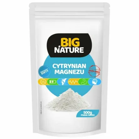 Cytrynian Magnezu 500 g - Big Nature