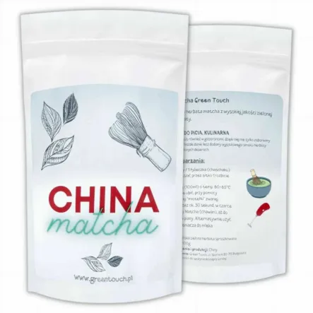 Matcha Sproszkowana Zielona Herbata z Chin 100 g - Green Touch