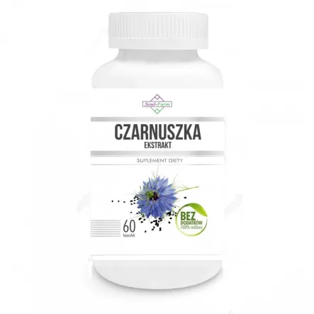 Czarnuszka Ekstrakt 550 Mg 60 Kapsułek - Soul Farm