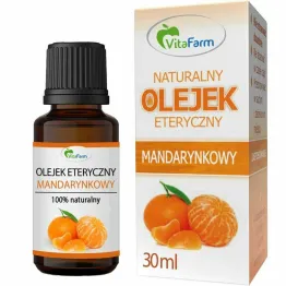 Naturalny Olejek Eteryczny Mandarynkowy 30 ml - Vitafarm