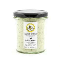 Sól do Kąpieli Relaksująca LAS O PORANKU 350 g - Miodowa Mydlarnia