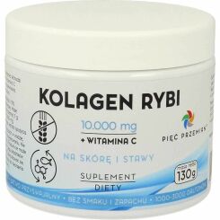 Kolagen Rybi+ Witamina C 130 g - Pięć Przemian
