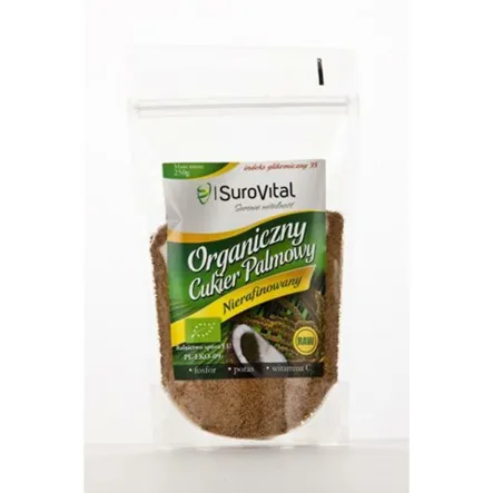 Cukier Palmowy Bio 250 G - Surovital