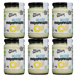 6 x Majonez Jajeczny Bez Dodatku Cukru Bio 370 ml - Bio Bandits