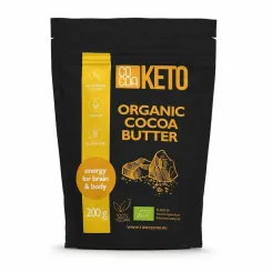 Tłuszcz Kakaowy Bezglutenowy Bio 200 g - Cocoa