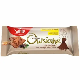 Ciasteczka Owsiane Kakaowe 150 g - Sante