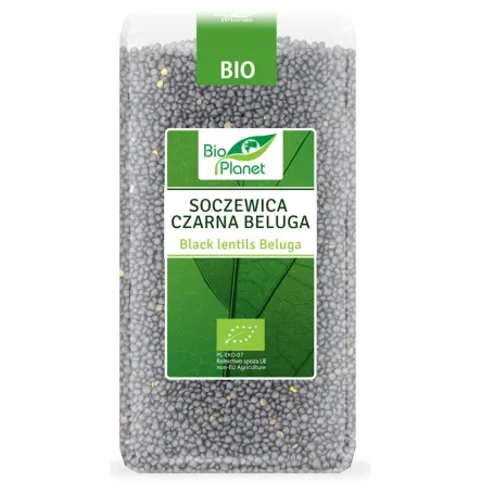 Soczewica Czarna Beluga Bio 500 g - Bio Planet