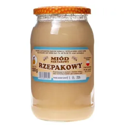 Miód Rzepakowy 1,2 kg Pasieka Sudnik