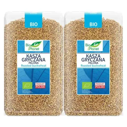 2 x Kasza Gryczana Palona Bio 1 kg - Bio Planet