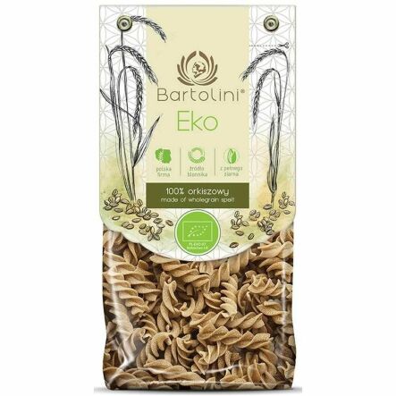 Makaron Orkiszowy Razowy Świderki Bio 250 g - Bartolini