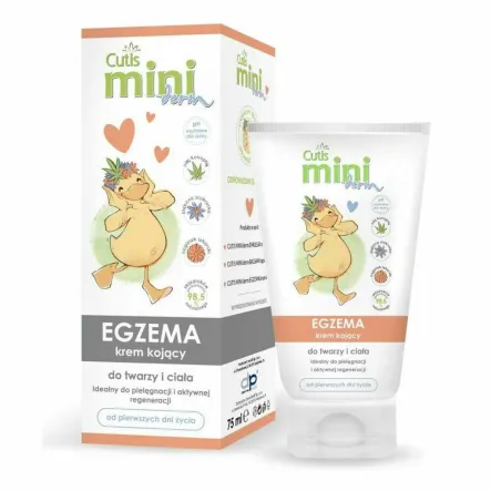CUTIS MINI Derm EGZEMA Krem Kojący do Twarzy i Ciała 75 ml - myLAB
