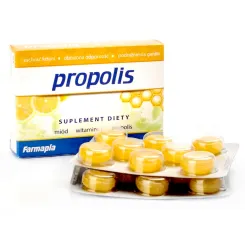 Propolis Tabletki do Ssania 16 Sztuk - Farmapia