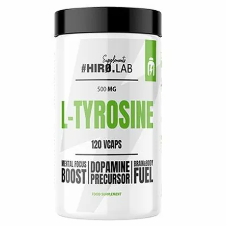L-Tyrozyna 500mg 120 Kapsułek - HIRO.LAB