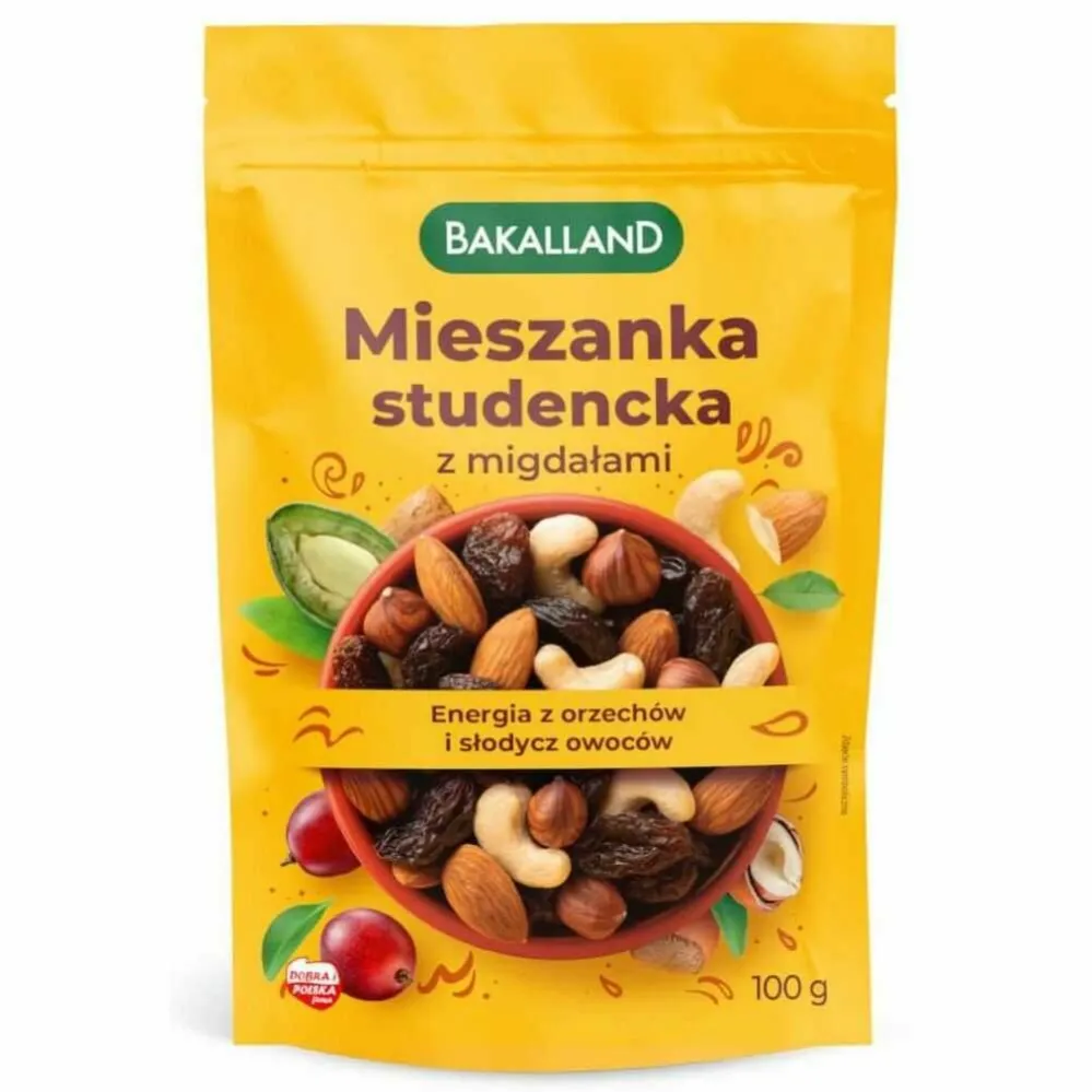 Mieszanka Studencka z Migdałami 100 g - Bakalland