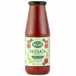 Przecier Pomidorowy Passata z Bazylią Bio 680 g - La Bio Idea