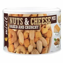 Mix Prażonych Orzechów i Chrupiących  Serów 120 g - Mixit