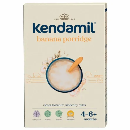 Mleczna Kaszka z Bananem 150 g - Kendamil