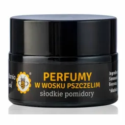 Perfumy w Wosku Pszczelim Słodkie Pomidory 15 g - Miodowa Mydlarnia
