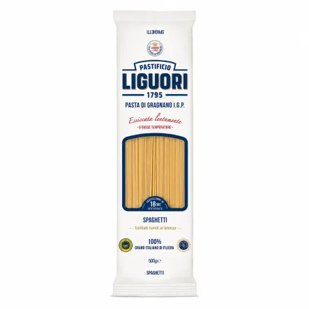 Makaron Spaghetti z Pszenicy Durum Pasta di Gragnano IGP 500 g Liguori