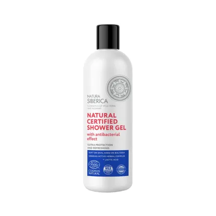 Żel pod Prysznic Antybakteryjny Ochrona i Odświeżenie 400 ml - Natura Siberica