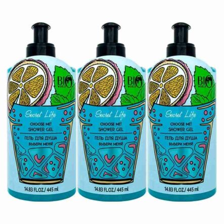 3 x Energizujący Żel Pod Prysznic z Ekstraktem z Cytryny Secret Life 445 ml - BIO World