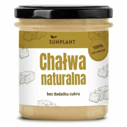 Chałwa Naturalna Bez Dodatku Cukru 300 g - Sunplant