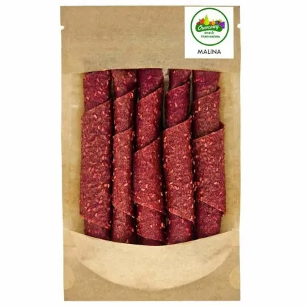 Malinowe Rollsy 50 g - Ecosnack