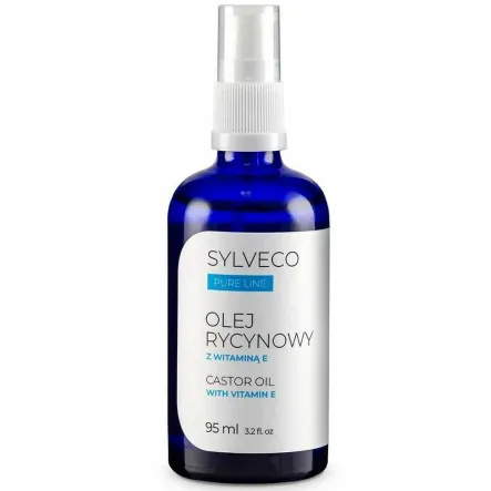 Olej Rycynowy z Witaminą E 95 ml - SYLVECO PURE LINE
