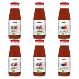 6 x Sos Pomidorowy Passata Bio 680 g - Naura