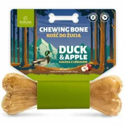 Kość do Żucia Kaczka & Jabłko 55 g (12 cm) - Pokusa