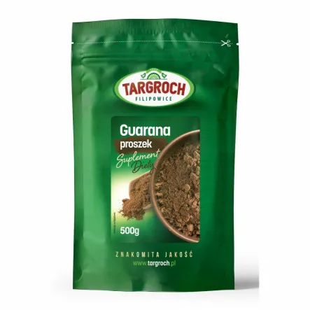 Guarana Proszek - Suplement Diety 500 g - Targroch