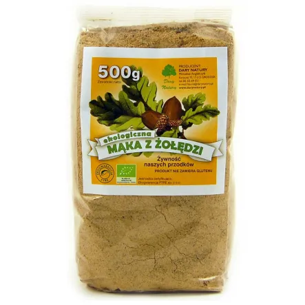 Mąka Z Żołędzi Eko 500 G - Dary Natury