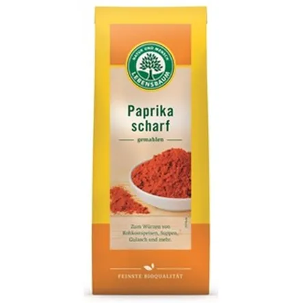 Papryka Ostra Mielona Bio 50 G - Lebensbaum