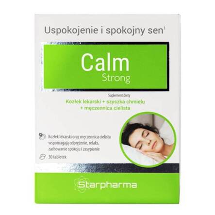 Calm Strong 30 Tabletek - Starpharma
