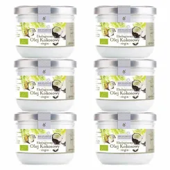 6 x Olej Kokosowy Virgin Bio 200 ml - Bio Planete