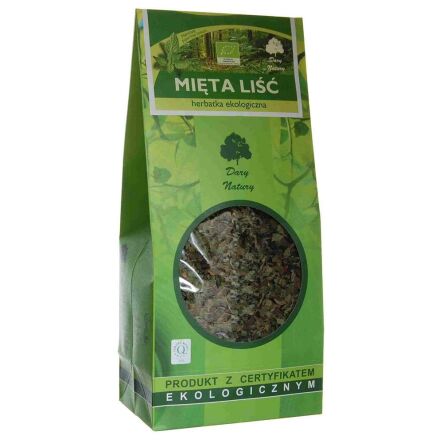 Mięta Liść Herbatka Eko 100 g - Dary Natury