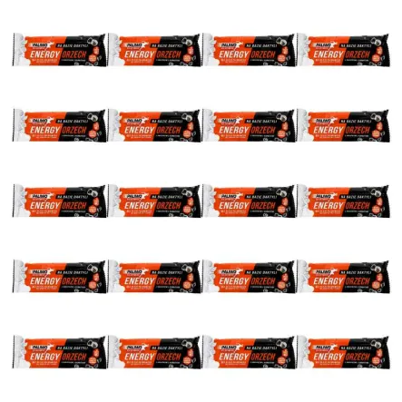 20 x Baton Energy Orzech Laskowy plus L-Karnityna 50 g - Naturavena