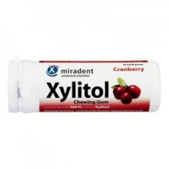 Xylitol Guma do Żucia Żurawina (30 Sztuk) - Miradent