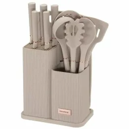 Zestaw Noży i Przyborów Kuchennych z Deską 12 Elementów - Klausberg