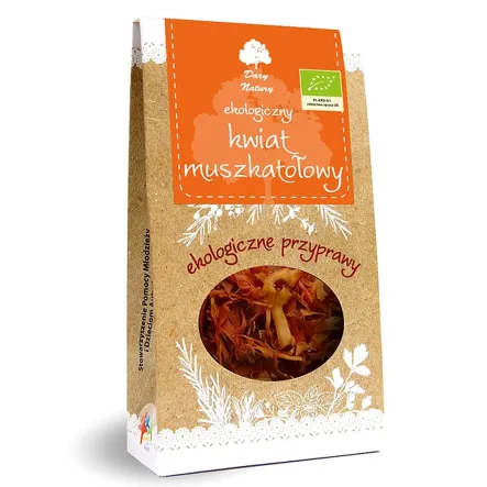 Kwiat Muszkatołowy Eko 25 g Dary Natury 