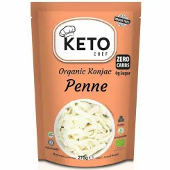 Makaron Konjac Penne Bio 270 g (200 g) - Keto Chef