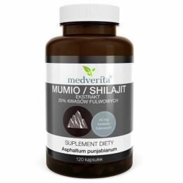 Shilajit Mumio Himalajskie 120 Kapsułek - Medverita