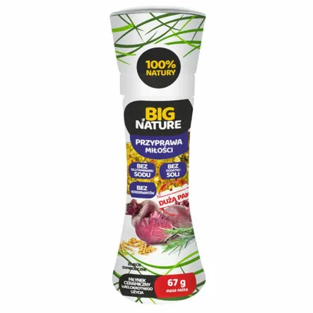 Przyprawa Miłości Młynek 67 g - Big Nature - Wyprzedaż