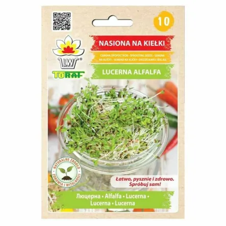 Nasiona na Kiełki Lucerna ALFALFA 20 g - Toraf