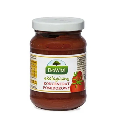 Koncentrat Pomidorowy BIO 200 g - EkoWital