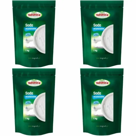 4 x Soda Oczyszczona (Wodorowęglan Sodu) 1 kg - Targroch