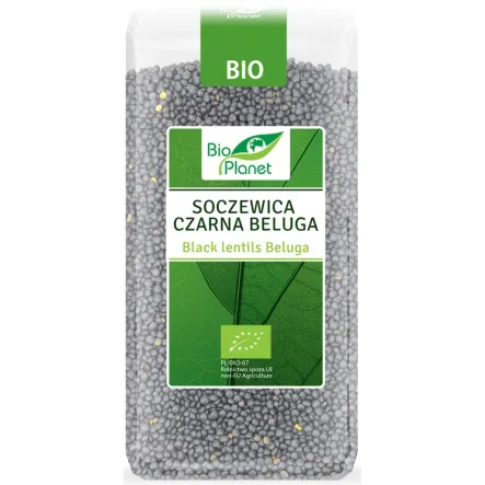 Soczewica Czarna Beluga Bio 400 g - Bio Planet